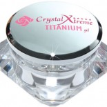 Crystal Nails - Titanium Gel Clear, 1.76 oz 50ml