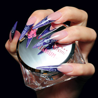 Crystal nails Nail art