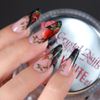 Crystal nails Nail art