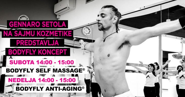 Gennaro Setola na 28. Sajmu kozmetike