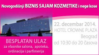 Novogodišnji biznis sajam kozmetike i nege kose „Mali dodir Pariza“