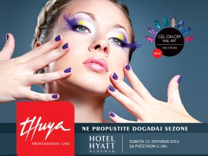 THUYA prezentacija: nail art, dizajn trepavica i obrva