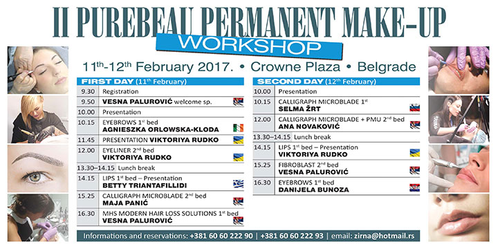 Drugi međunarodni Purebeau workshop na Balkanu 11. i 12. februar, hotel Crowne plaza, Beograd