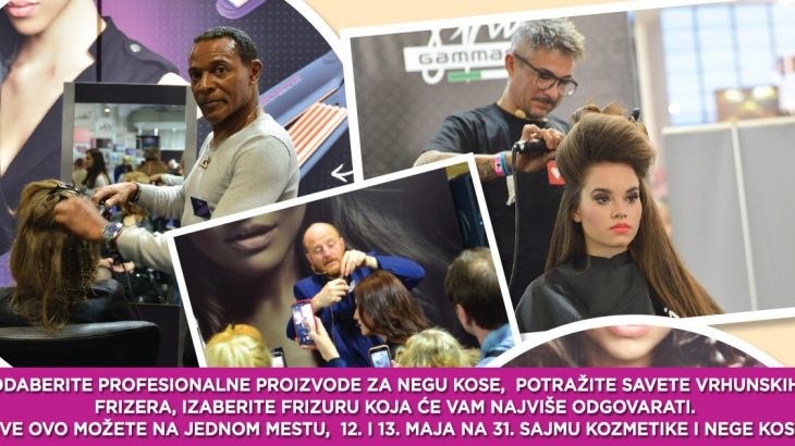 Frizerska dešavanja 31. Sajam kozmetike