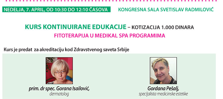 Kongresna dešavanja - 33. Sajam kozmetike