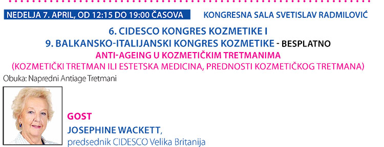 Kongresna dešavanja - 33. Sajam kozmetike