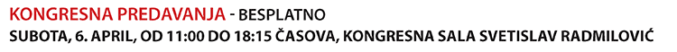 Kongresna predavanja besplatno