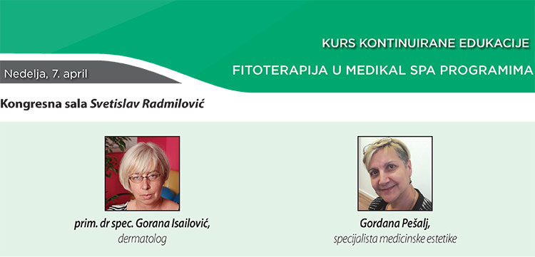 Kurs kontinuirane edukacije 33. Sajam kozmetike - predavači