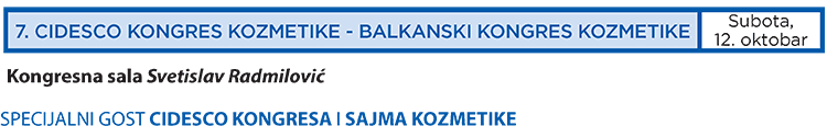 sedmi cidesco kongres kozmetike