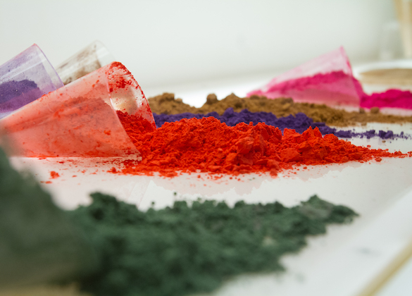 color powder
