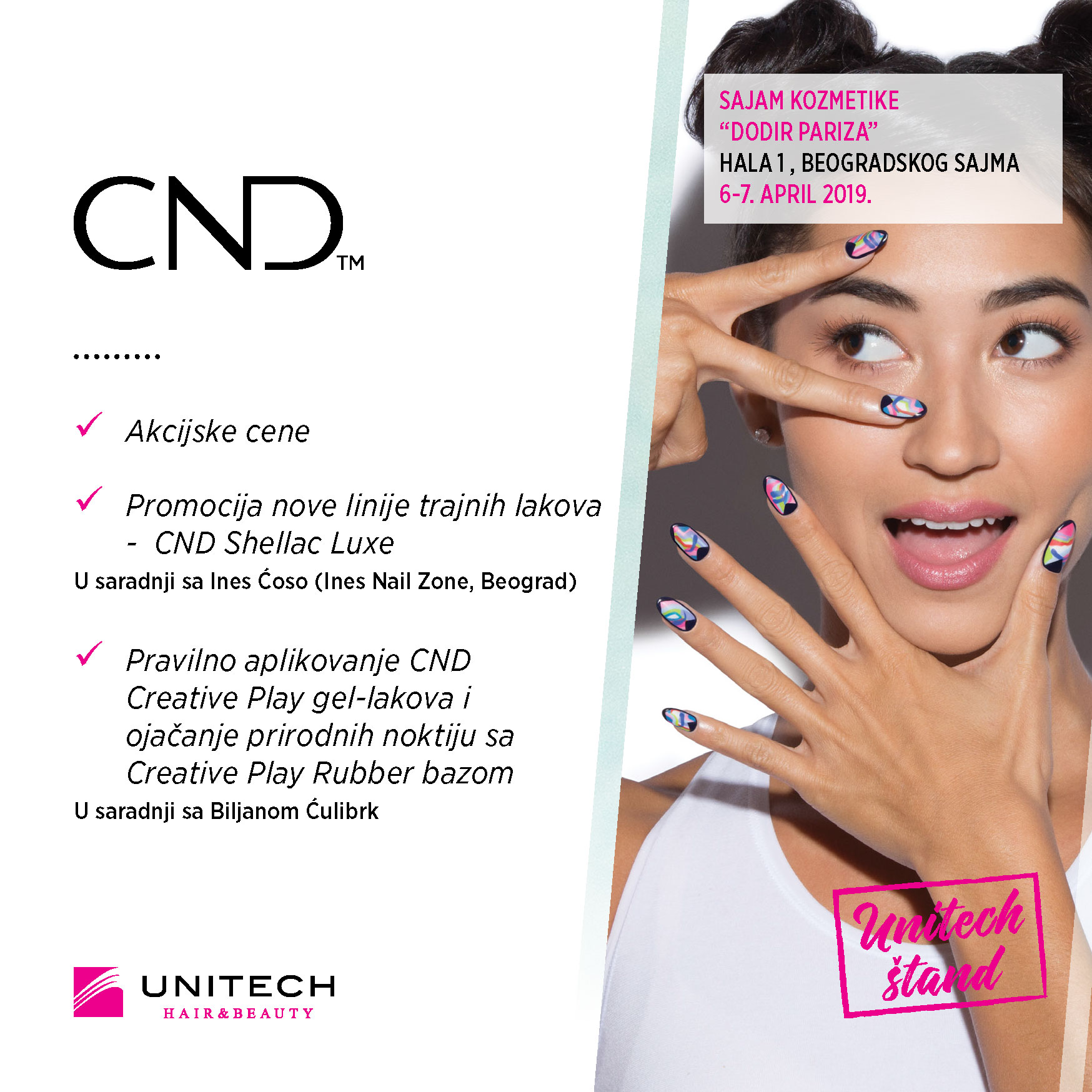 Unitech CND - 33. sajam kozmetike