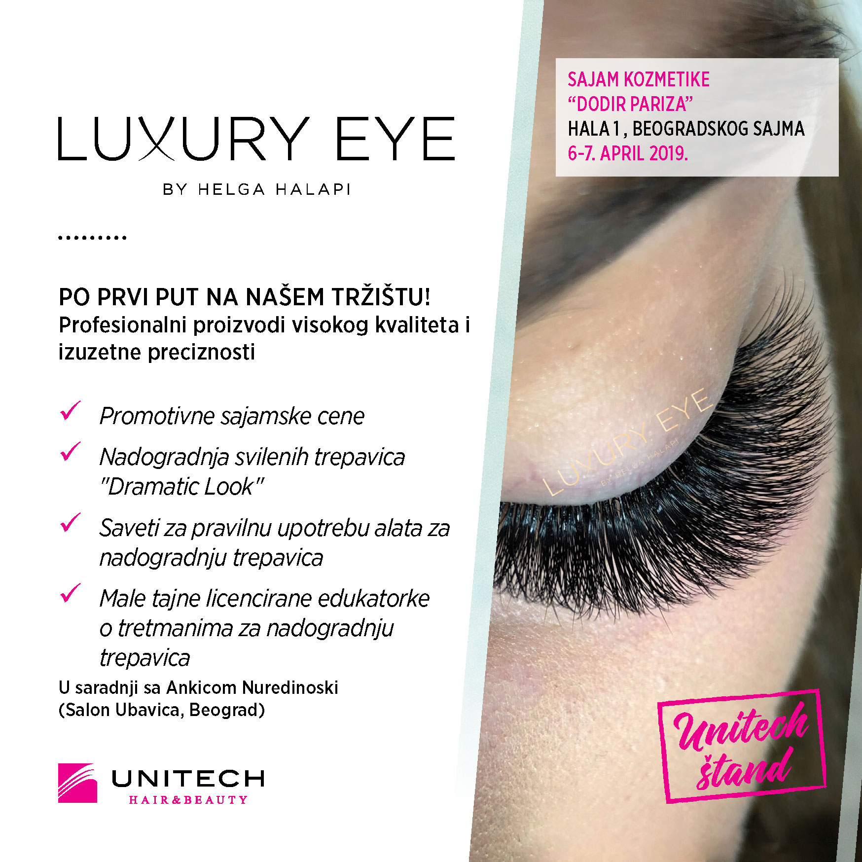 Unitech Luxury eye - 33. sajam kozmetike