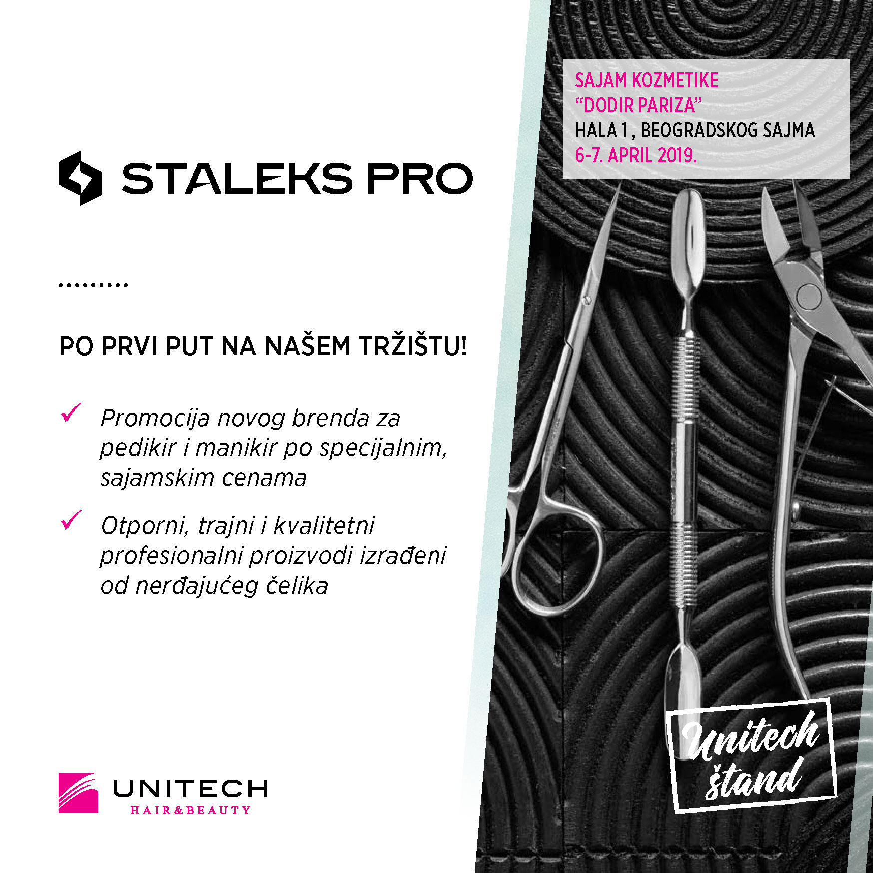 Unitech Staleks pro - 33. sajam kozmetike