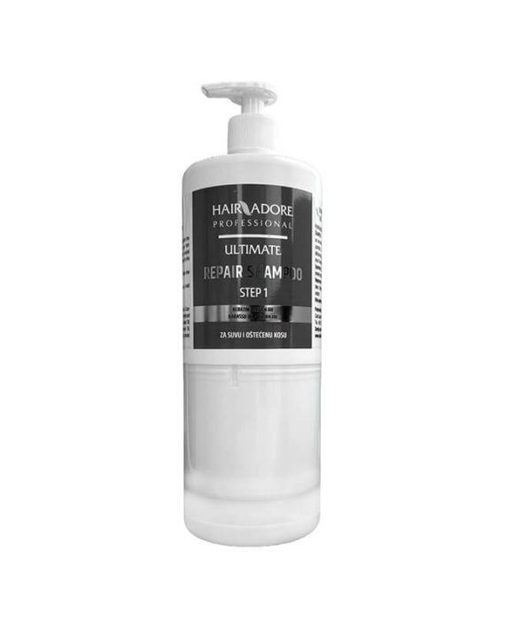 Hair Adore Professional Ultimate Repair Šampon za Suvu, Farbanu i Oštećenu Kosu 1000 ml
