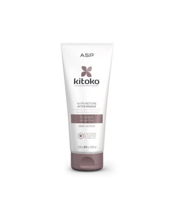 Affinage Kitoko Nutri Restore Active Mask - Maska za hemijski tretiranu kosu