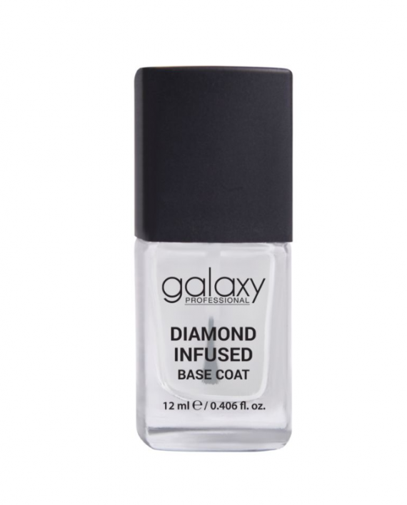 Baza za lak za nokte GALAXY Diamond Infused Base Coat 12ml Baza za lak za nokte GALAXY Diamond Infused Base Coat 12ml