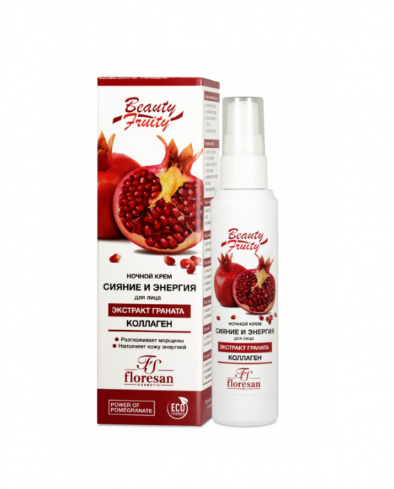 Beauty Fruity NAR & KOLAGEN nocna krema za lice 75 ml