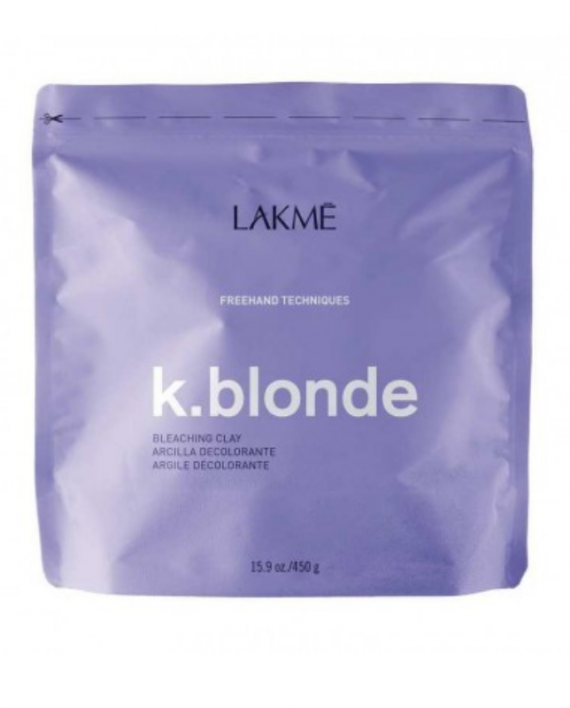 Blans na bazi gline - Lakme K.blonde Bleaching clay 450g