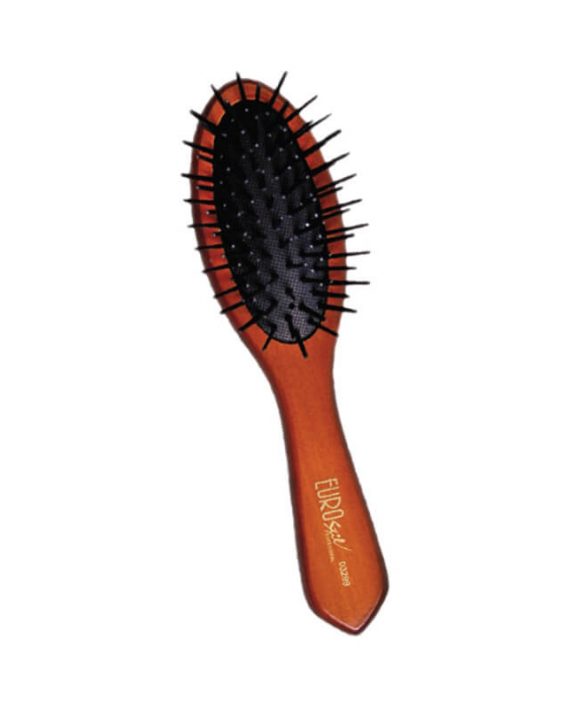 Cetka za kosu drvo-plastika Okrugla 3299