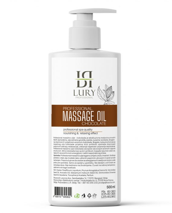 Ulje za masažu čokolada 500ml Ulje za masažu čokolada 500ml