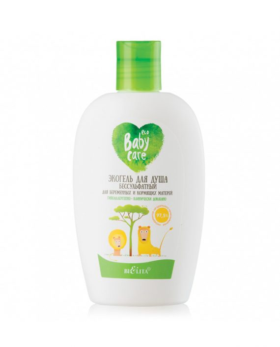 Eco gel za tusiranje bez sulfata za trudnice i dojilje Eco gel za tusiranje bez sulfata za trudnice i dojilje