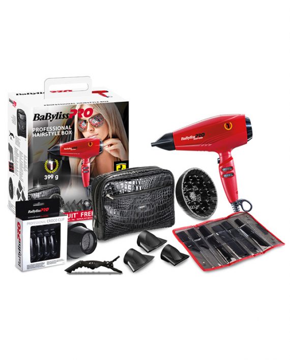 HAIRSTYLE BOX Fen za kosu RAPIDO CRVENI BaBylissPRO