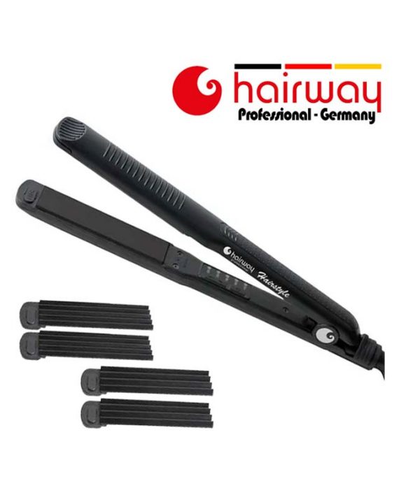 HAIRWAY STRAIGHTENER AND CRIMPER HAIRSTYLE 04108