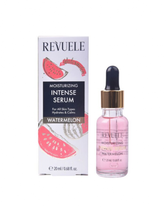Hidrantni serum za umirivanje koze lica REVUELE Lubenica 20ml Hidrantni serum za umirivanje koze lica REVUELE Lubenica 20ml