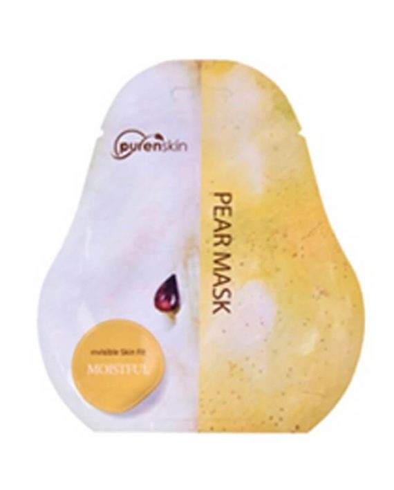 Korejska sheet maska za hidrataciju koze lica PURENSKIN Invisible Skin Fit Kruska 23g