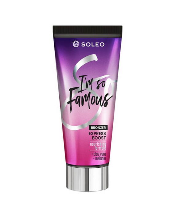 Krema za solarijum SOLEO Express Boost I´m So Famous 150ml Krema za solarijum SOLEO Express Boost I´m So Famous 150ml