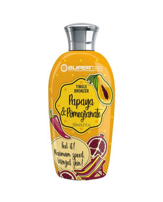 Krema za solarijum SUPERTAN Papaya Pomegranate 200ml Krema za solarijum SUPERTAN Papaya Pomegranate 200ml