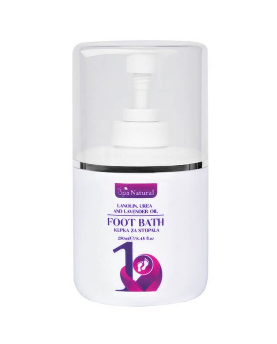 Kupka za stopala SPA NATURAL urea i ulje lavande 250ml