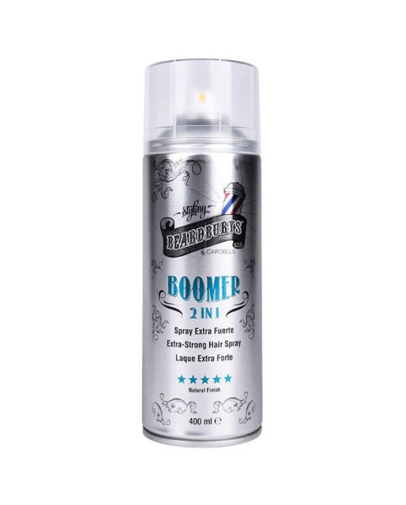 Lak za kosu ekstra jak BEARDBURYS 2 IN 1 Boomer 400ml