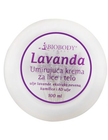 Lavanda umirujuća krema za lice i telo Lavanda umirujuća krema za lice i telo