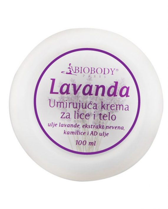 Lavanda umirujuća krema za lice i telo