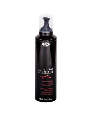 Lisap FASHION Mousse Design Strong- Stajlnig pena sa keratinom i agragnovim uljem (Strong) 250ml