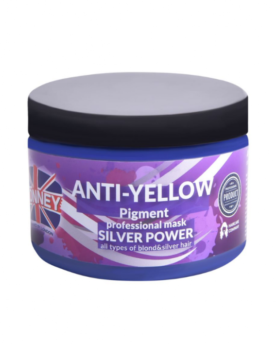 Ljubicasta maska za kosu RONNEY Silver Power 300ml