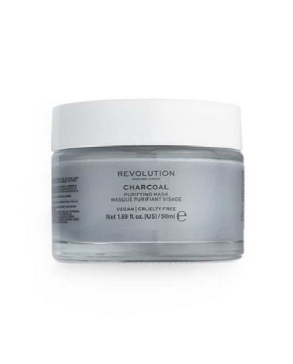 Maska na bazi aktivnog uglja za detoksikaciju koze lica REVOLUTION SKINCARE Charcoal 50ml