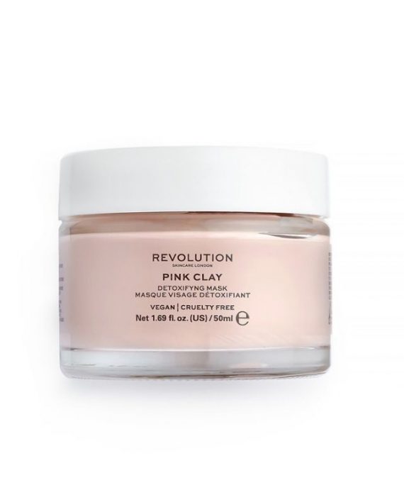 Maska na bazi gline za ciscenje lica REVOLUTION SKINCARE Pink Clay 50ml