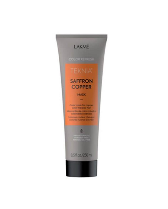Maska za bakarno farbanu kosu - Lakme Teknia Refresh Saffron Cooper Mask