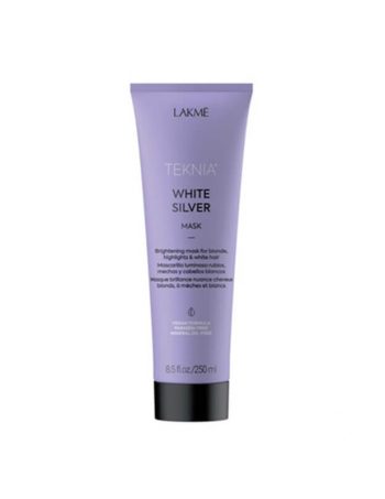 Maska za plavu,blajhanu i sedu kosu - Lakme Teknia White Silver Mask