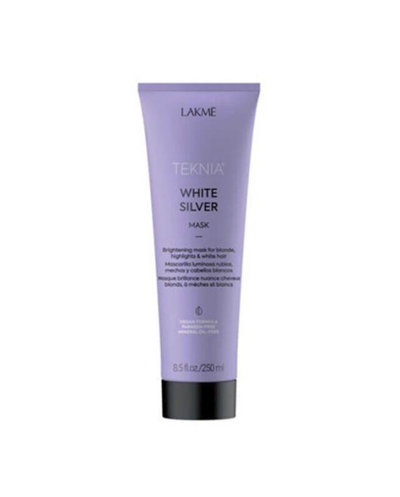 Maska za plavu,blajhanu i sedu kosu - Lakme Teknia White Silver Mask