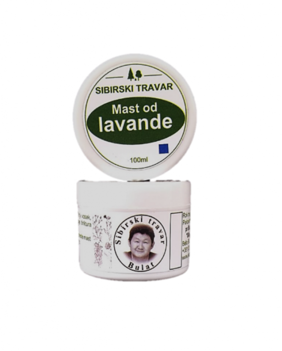 Mast od LAVANDE 100% prirodna 100 ml Mast od LAVANDE 100% prirodna 100 ml