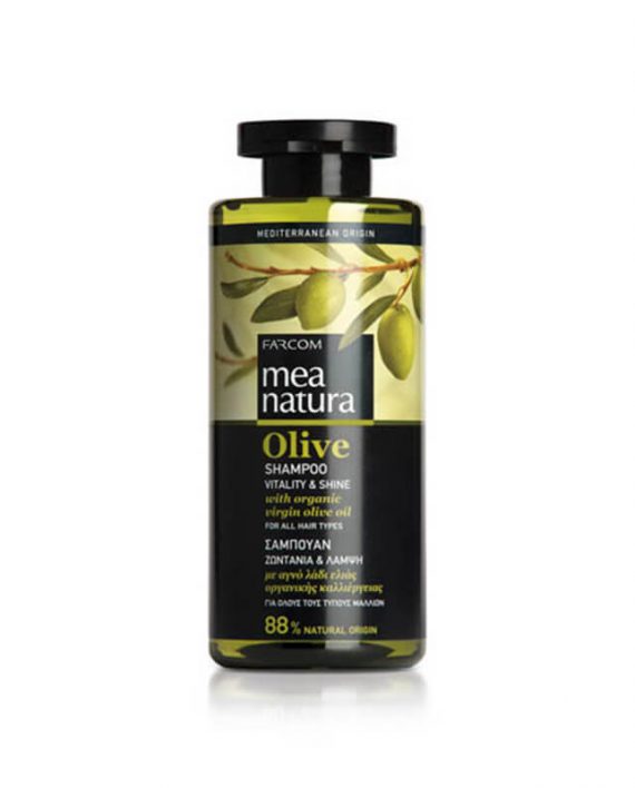 Mea Natura Oliva Vitality & Shine sampon za sve tipove kose
