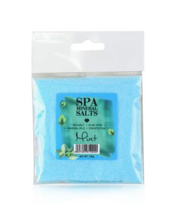Mineralna so za SPA i pedikir tretmane Menta 100g Mineralna so za SPA i pedikir tretmane Menta 100g