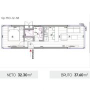 Mobilna kuca /Beauty salon MO-13-38