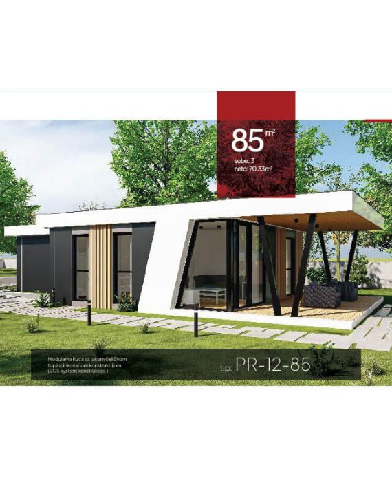 Mobilna kuca Beauty salon PR-12-85