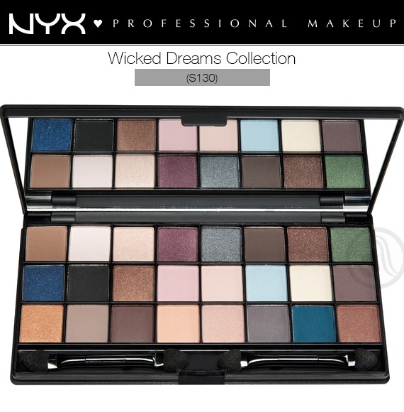 NYX Professional Makeup Wicked Dreams Smokey Look paleta za šminkanje