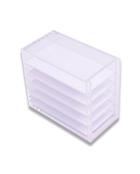 Organizator za trepavice sa 5 pregrada