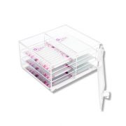 Organizator za trepavice sa 6 pregrada